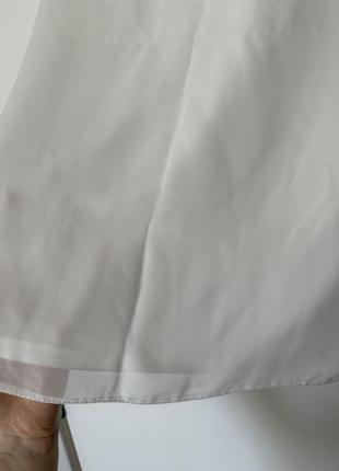 Белая блуза на короткий рукав, бренд clockhouse7 фото