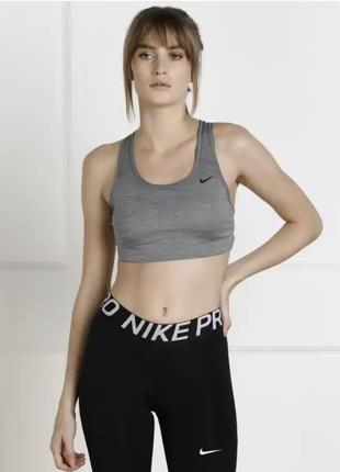 Жіночий топік спортивний nike swoosh dri fit топ лосини1 фото