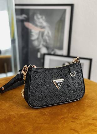 Сумка guess mini bag black8 фото