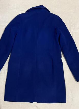 Пальто-піджак кольору електрик3 фото