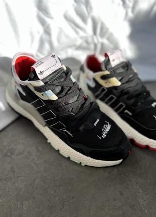 Кросівки adidas nite jogger black2 фото