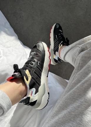 Кросівки adidas nite jogger black8 фото
