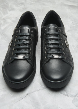 Натуральні шкіряні кеди кросівки туфлі для чоловіків натуральные кожаные кроссовки кеды туфли  натур3 фото