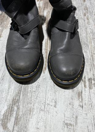 Жіночі черевики шкіряні dr martens розмір 38 dr.martens туфлі кросівки2 фото