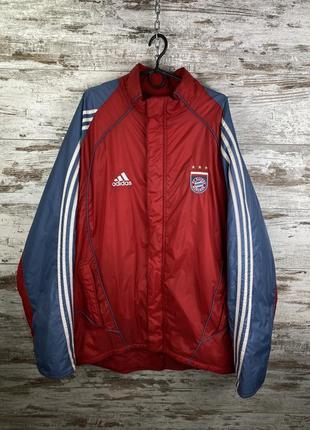 Чоловіча куртка adidas fc bayern munchen bayern munich вітровка бааварія мюнхен