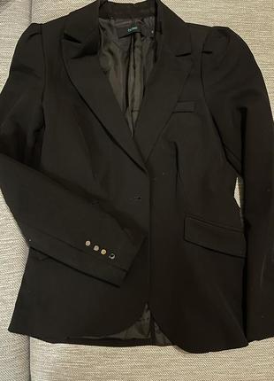 Пиджак черный1 фото