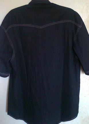 Тениска скидка на форс-мажор. легкая джинсовая тенниска новая. написано р. л2 фото