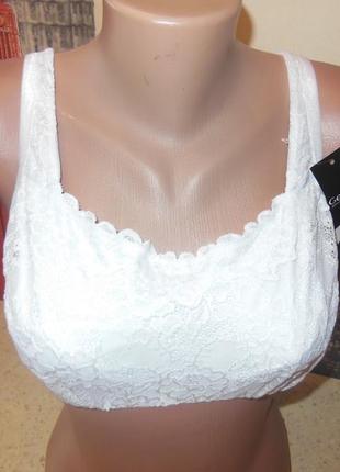 Бюст, топ george lace bra хлопковый с кружевом 38/85c
