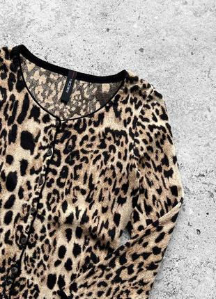 Marc cain women’s full tiger printed cardigan жіночий кардиган5 фото