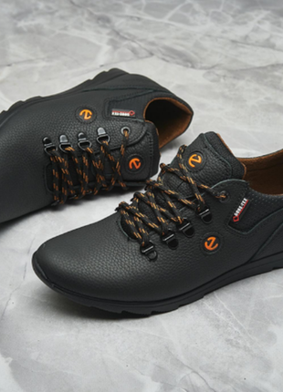 Натуральні шкіряні кеди кросівки туфлі для чоловіків натуральные кожаные кроссовки кеды туфли  натур6 фото
