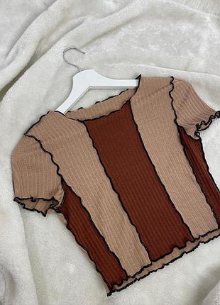 Кроп топ печворк