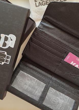 Кошелек женский черный из экокожи турочичья портмоне турция кошелек в стиле karl...