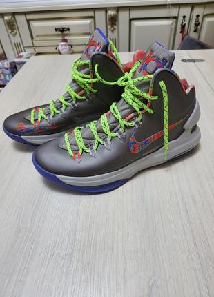 Баскетбольні кросівки nike zoom kd v splatter9 фото