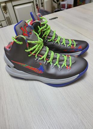 Баскетбольные кроссовки nike zoom kd v splatter2 фото