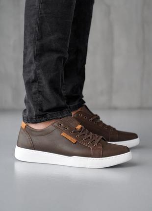 🐰качественная натуральная кожа 🐰 мужские базовые кеды