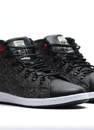 Adidas stan smith winter "core black" оригинал!1 фото