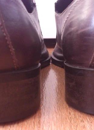 Туфли кожаные мужские коричневые туфлі шкіряні чоловічі коричневі passissimo р.44🇮🇹4 фото