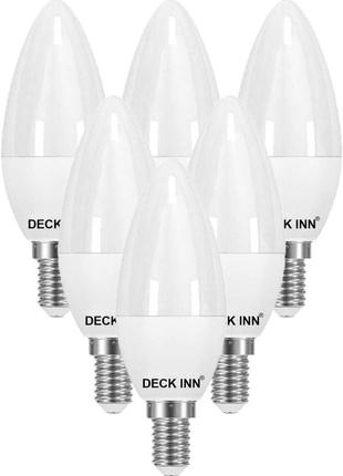 Deck inn pack 5шт 4w светодиодных свечей e14