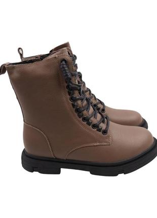 Черевики жіночі berkonty візон натуральна шкіра, 40