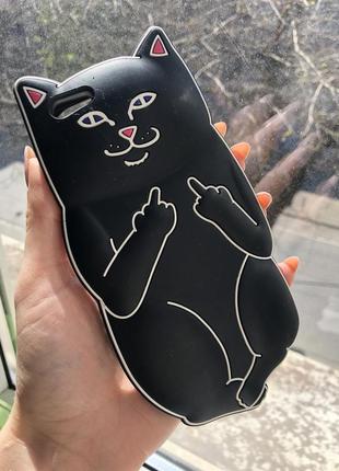 Чехол на iphone 6 black cat