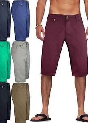 Бордові шорти чінос