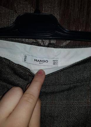 Стильні штани кюлоти плацо mango3 фото