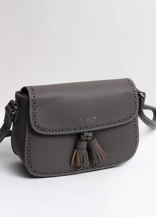 Сумка на длинной ручке cross-body сумочка трендовая и стильная кроссбоди david jones