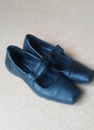 Мокасины туфли sani кожаные мягкие черные8 фото