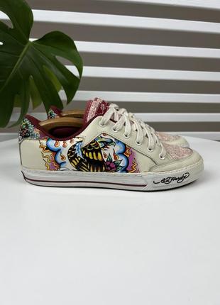 Оригинальные мужские кеды ed hardy2 фото