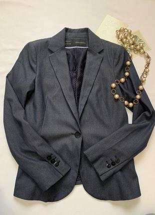 Стильный пиджак тм zara. размер s4 фото