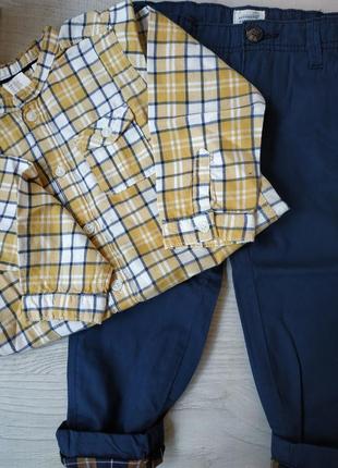 Сорочка з довгим рукавом h&m 1.5-2 роки 4