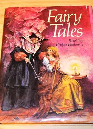 Fairy tales, вінтажна книга казок, дитяча книга англійською