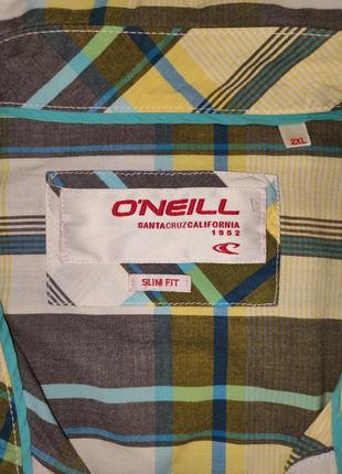 Рубашка мужская фирменная  o'neill с коротким рукавом5 фото