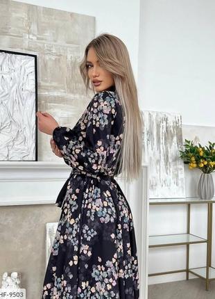Платье короткое софт разные цвета