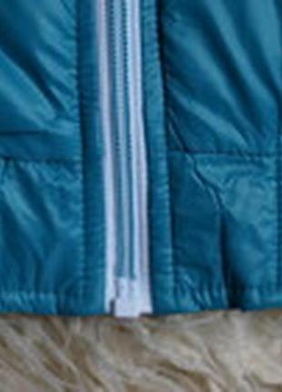 Куртка демісезонна, бірюзова, нова для дівчинки, хлопчика р. 30-328 фото