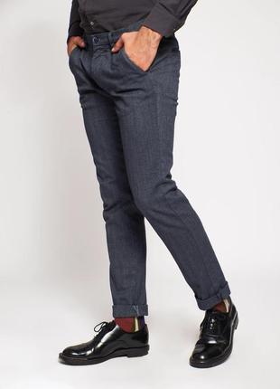 Італійські люкс брюки штани mason's italy slim fit toscana chino trousers