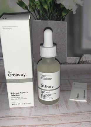 Сыворотка для лица с салициловой кислотой the ordinary salicylic acid 2% solution