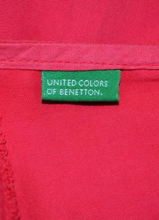 Коралловая юбка длинная united colors of benetton8 фото