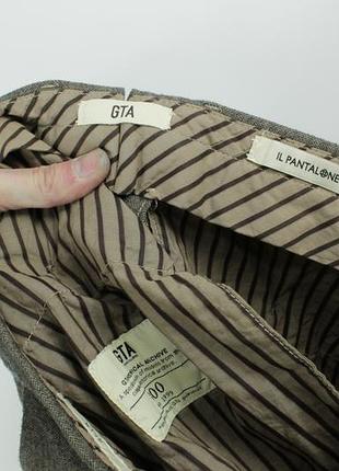 Люксові фланелеві брюки gta il pantalone slim fit pants — ціна