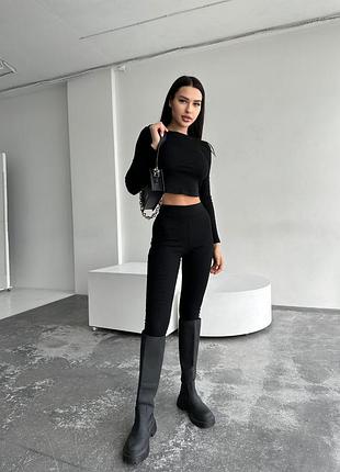 Костюм 2ка топ + лосіни