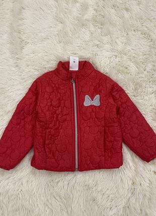 Весняна червона курточка disney