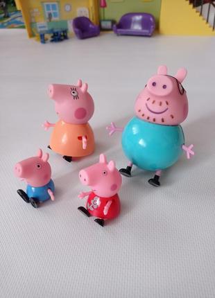 Peppa pig. семья свинки пеппы. оригинал.