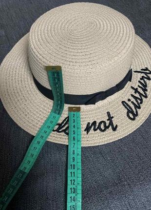 Пляжная шляпа панама2 фото