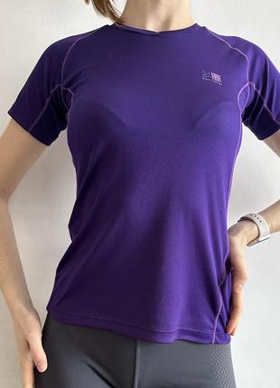 Фиолетовая спортивная футболка karrimor
