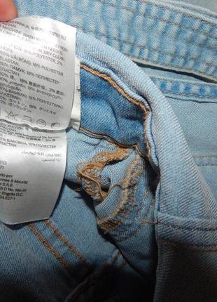 Шорты женские- комбинезон коттон джинс сток h&m,40-42 ukr,36 eur, 179nd (в указанном размере, только 1 шт)8 фото