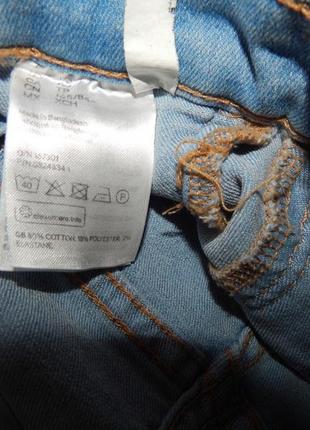 Шорты женские- комбинезон коттон джинс сток h&m,40-42 ukr,36 eur, 179nd (в указанном размере, только 1 шт)7 фото