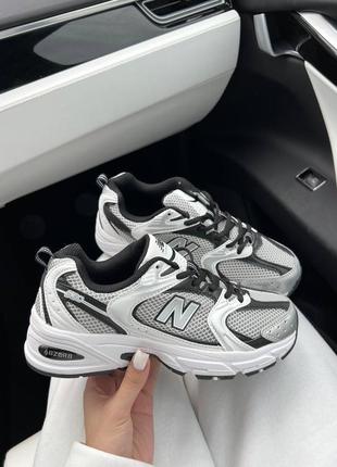 Кроссовки new balance 530 silver black