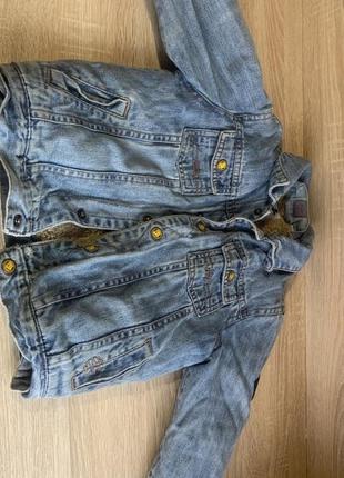 Джинсовка теплая