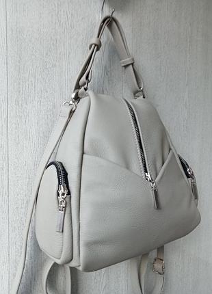 Кожаный рюкзак