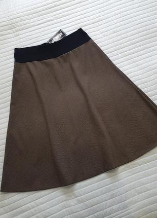 Новая юбка коричневая1 фото
